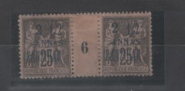 Zanzibar - Millésimes  Surchargé 2 .1/2 - 1896  N°41 - Nuovi