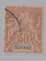 GUYANE  :  Yvert 38 (o)  Cote 20 € - Usati