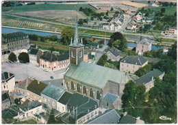 Gf. PONT-A-CELLES. Vue Aérienne Du Centre Du Village. 6239 - Pont-a-Celles