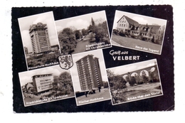 Delcampe - 5620 VELBERT, Friedrichstrasse Mit Sparkasse, Wasserturm-Hochhaus, Fliether-Hochhaus, Friedrichplatz.. - Velbert