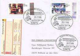 Germany 1998 Euskirchen World Cup Rolling Chair Rollstuhl Fecht Fencing Rowing Paralymics Nagano Registered Cover - Handisport