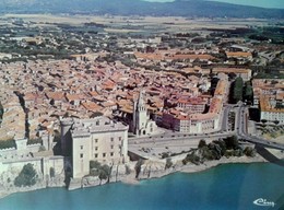 Delcampe - Tarascon Château Du Roi René VUE AÉRIENNE 13 France - Tarascon
