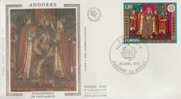 Enveloppe  FDC  1er  Jour   ANDORRE   ANDORRA     EUROPA     1975 - 1975