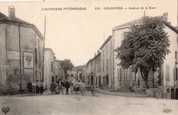 Delcampe - COURPIERE AVENUE DE LA GARE - Courpiere