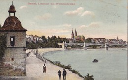 Delcampe - BASEL - Letziturm Mit Wettsteinbrücke - Basel