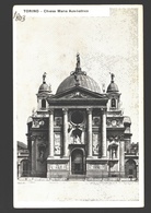 Delcampe - Torino - Chiesa Maria Ausiliatrice - 1903 - Single Back - Kirchen
