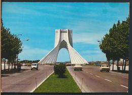 Delcampe - °°° 13072 - IRAN - TEHERAN - MAYDANE , SHAHYAD , ARYAMEH - 1975 With Stamps °°° - Iran