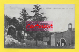 Delcampe - CPA 13 ֎ TRETS ֎ Ermitage De St Jean Du Puy ֎ Animée - Trets