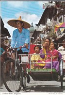 Delcampe - SINGAPOUR--SINGAPORE--trishaw-rider---voir 2 Scans - Singapur