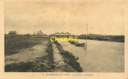 Delcampe - 44 Bourgneuf En Retz, Le Collet, L'Ecluse, Cliché Peu Courant - Bourgneuf-en-Retz