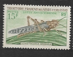 AFARS E ISSAS   1969 Campagna Contro Le Cavallette  - Desert Locust (Schistocerca Gregaria) Used / - Used Stamps