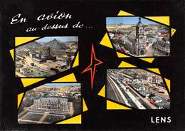 Delcampe - Lens - Vues Multiples - Eglise - Gare - Mine - Lens