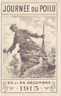 Delcampe - Cpa Militaire – Journée Du Poilu 1915, Signée Neumond - Heimat