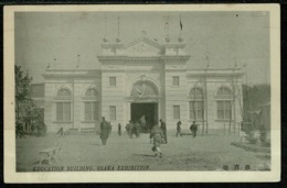 Delcampe - Ref 1265 - Early Postcard - Education Building - Osaka Exhibition Japan - Osaka