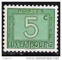 LUXEMBOURG 1946 Postage Due 5c Mint - Strafport
