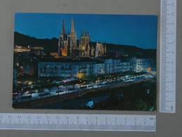 Delcampe - SPAIN - AVENIDA GENERALISIMO -  BURGOS -   2 SCANS  - (Nº27495) - Burgos