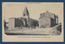 SAILLANT - Son Eglise Romane Et Son Clocher Antique - Autres Communes
