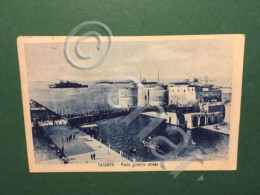 Delcampe - Cartolina Taranto - Ponte Girevole Chiuso - 1919 - Taranto