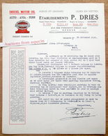Diesel Motor Oil, Ets P. Dries, Tweemont Straat, Deurne 1941 - 1900 – 1949