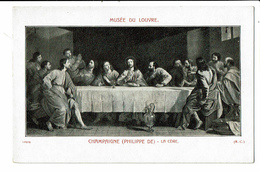 Delcampe - CPA - Carte Postale FRANCE  Paris-Musée Du Louvre- Champaigne - La Cène-VM100 - Louvre