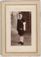 PHOTO 449 - Photo Originale - Communion Enfant - Photo G. SOUCHAY à DOUE - LA - FONTAINE - Anonymous Persons