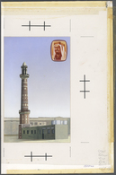 Bahrain: 1981. Bahrein. Artist's Drawing For The 150f Value Of The MOSQUES Series. Acrylic And Colla - Bahrain (1965-...)