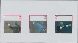 Bhutan: 1972, Bhutan. Summer Olympics Munich. Collective Color Proofs For The Complete Olympic Set I - Bhutan