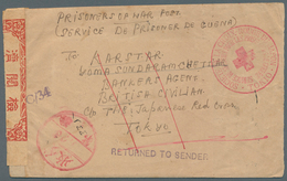 Birma / Burma / Myanmar: 1944. Envelope Headed 'Prisoner Of War Post' Written From Kilapungudy, Sout - Myanmar (Burma 1948-...)