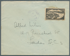 Brunei - Stempel: TEMBURONG (type D3): 1926 (15.3.), Cover From Temburong To London At Correct 6c Im - Brunei (1984-...)