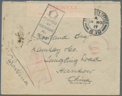 Hongkong - Besonderheiten: 1918. Stamp-less Envelope Written From Lumbres, France Addressed To Hanko - Andere & Zonder Classificatie