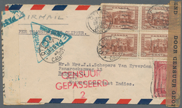 Hongkong - Besonderheiten: 1940. Air Mail Envelope Addressed To Batavia, Java, Netherlands Indies Be - Other & Unclassified