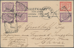 Iran: 1905. Picture Post Card Of 'Residence And House, Soerabaja' Addressed To Ahwar, Persian Gulf B - Iran