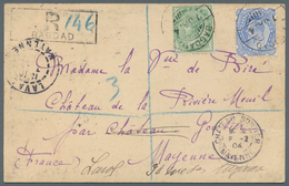 Iran - Besonderheiten: PERSIA: 1904. Registered Picture Postcard Of 'Mosque, Bagdad'' Addressed To F - Irán