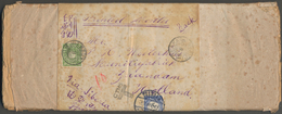 Japan: 1899, 2 Sen Green "chrysanthemum", Underpaid Single Franking On Wrapper With Complete Newspap - Other & Unclassified