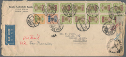 Japan: 1937, Showa White Paper 1 Y. (12, Strips-7, -5) With 30 S. 50 S. For A Whopping Y12.80 Rate C - Other & Unclassified