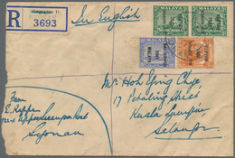 Japanische Besetzung  WK II - Malaya: Shonan/Singapore, 1942, General Issues, Ovpt. "Dai Nippon 2602 - Malasia (1964-...)