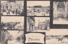Delcampe - DIGOIN - SAÔNE & LOIRE - (71) -  PEU COURANTE CPA MULTIVUES. - Digoin