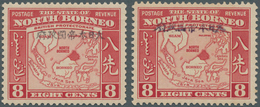 Japanische Besetzung  WK II - Nord-Borneo / North Borneo: 1942, Jesselton Single Line Ovpt. Type 2 I - Bornéo Du Nord (...-1963)