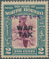 Japanische Besetzung  WK II - Nord-Borneo / North Borneo: 1942, Jesselton Single Line Ovpt. Type 2 I - Nordborneo (...-1963)