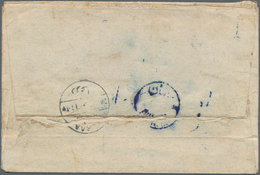 Jordanien: 1923. Envelope Addressed To Yemen Bearing Transjordan Yvert 45, 14p Carmine (3) And Yvert - Giordania