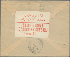 Jordanien: 1939. Censored Envelope (crease) Addressed To 'The Bishop's School, Amman, Jordan' Bearin - Giordania