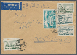 Korea-Nord: 1960, City Views Etc. Tied "Pyongyang 60.10.10.27" (and Five More On Reverse Not Pmkd.) - Corea Del Norte