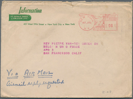 Korea-Süd: Korean War, 1951, Belgium Contingent: Unsealed Printed Matter Envelope "The Catholic Chur - Korea, South