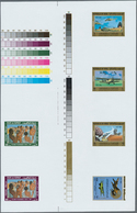 Kuwait: 1981, Pilgrimage Joint Proof With Iraq. Se-tenant Collective Proof With Iraq 1981 Air Force - Koeweit