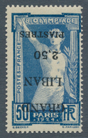 Libanon: 1924, Olympic Games Paris, 2.50pi. On 50c. With INVERTED OVERPRINT, Unmounted Mint. Very Ra - Liban