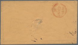 Malaiische Staaten - Straits Settlements: 1850 Stampless Cover From Singapore To Petersburg, Virgini - Straits Settlements