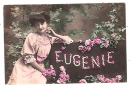Delcampe - Série Des Prénoms : Eugénie - Vornamen