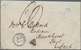 Malaiische Staaten - Straits Settlements: 1886. Unpaid Envelope Written From Singapore Addressed To - Straits Settlements