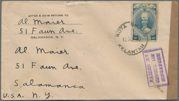 Malaiische Staaten - Kelantan: 1937 'Sultan Ismail' 12c. Blue Used On Cover From Kota Bahru To Salam - Kelantan