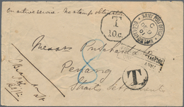 Malaiische Staaten - Penang: 1901. Stampless Envelope Written From The Boar Campaign Addressed To St - Penang